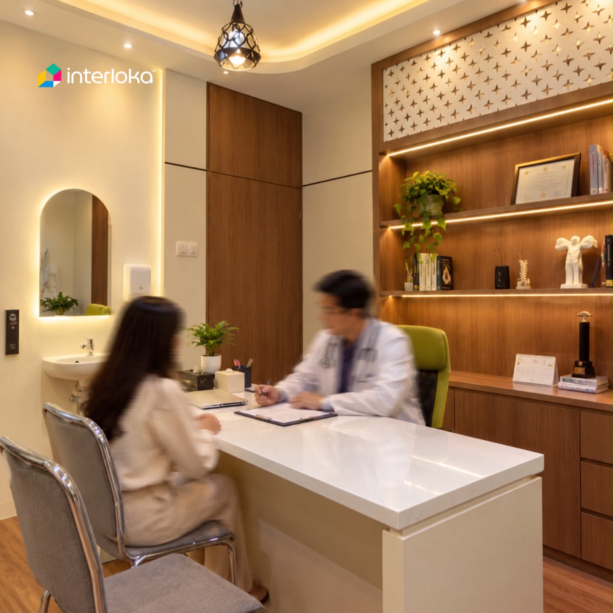 Interior Klinik Ruang Konsultasi