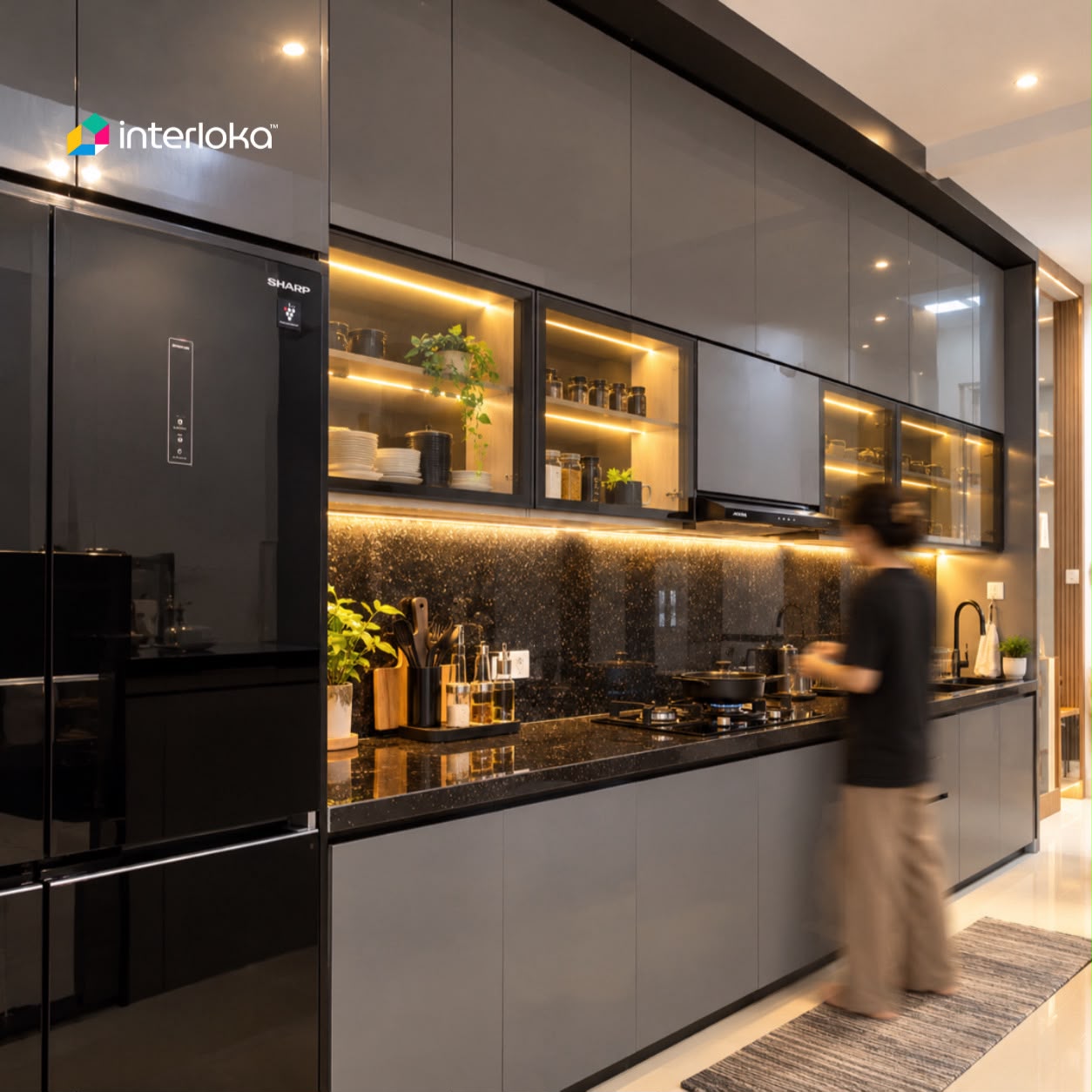 Dapur Minimalis Tinggi
