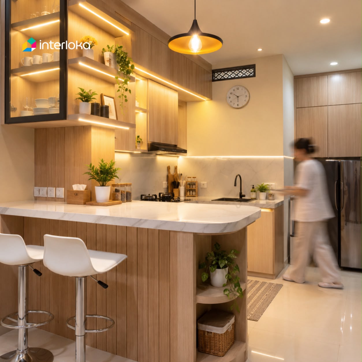 Dapur Minimalis Natural